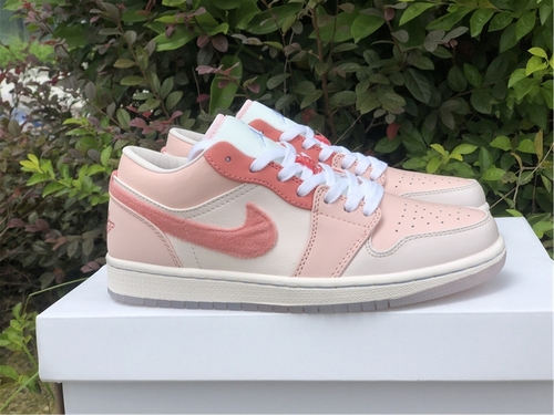 Original version_ AJ1 is low. Sakura pink color matching_ number DM5443 666 full code shipment 36--45-b9e32344